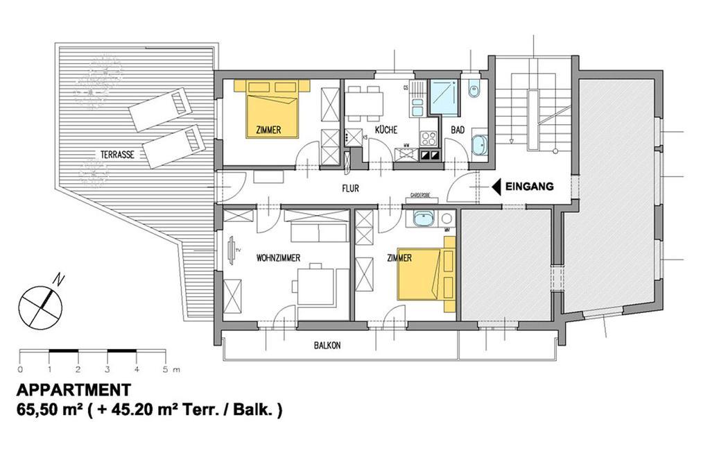 Appartement Dorfplatz Schruns Rum bild